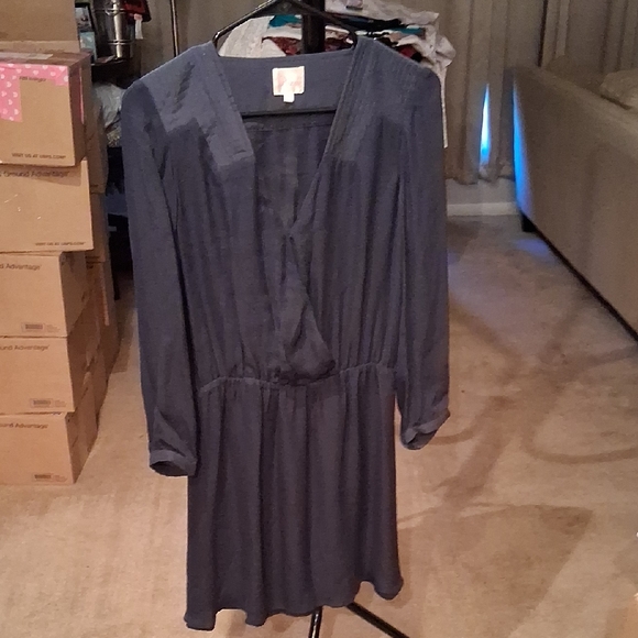 Parker Dresses & Skirts - Parker Elegant Long Sleeve Dress in Navy